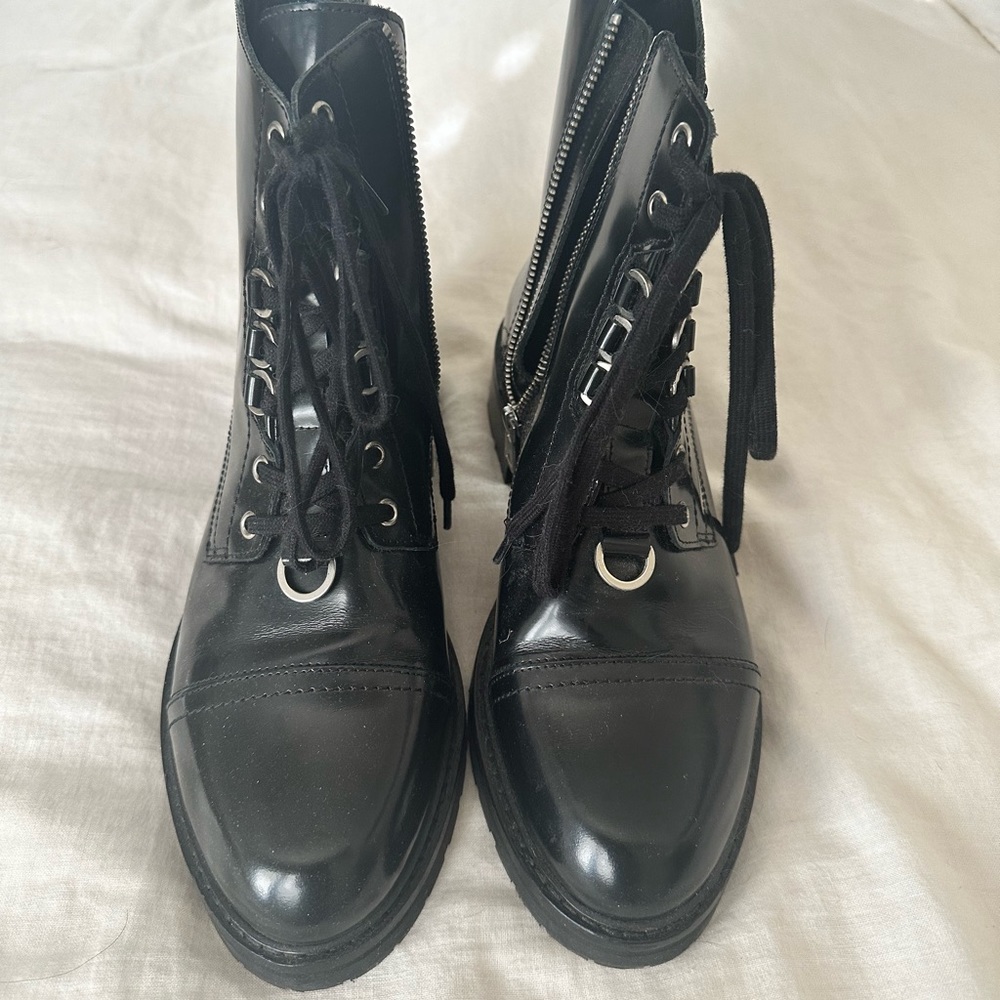Like New AllSaints Lira Boot Size 10 - Picture 4 of 6